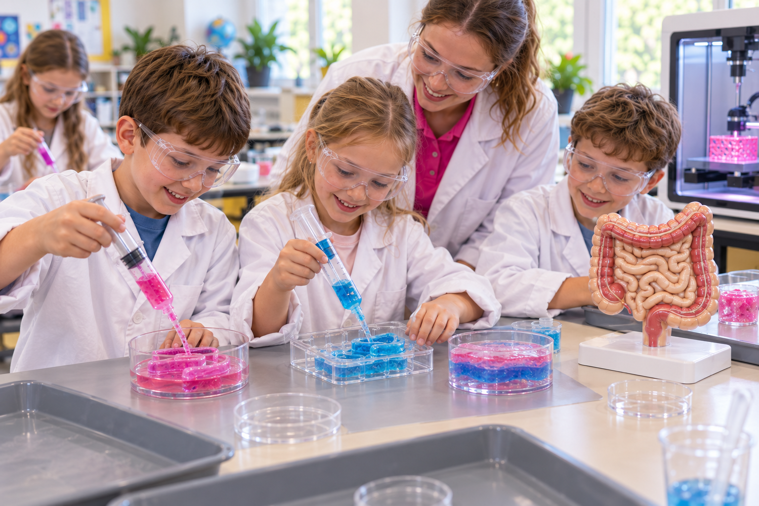 warsztaty biofabryka 3d modele tkanek i narządów